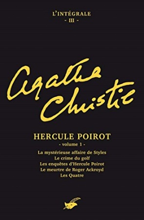 Intégrale Hercule Poirot volume 1 de Agatha Christie